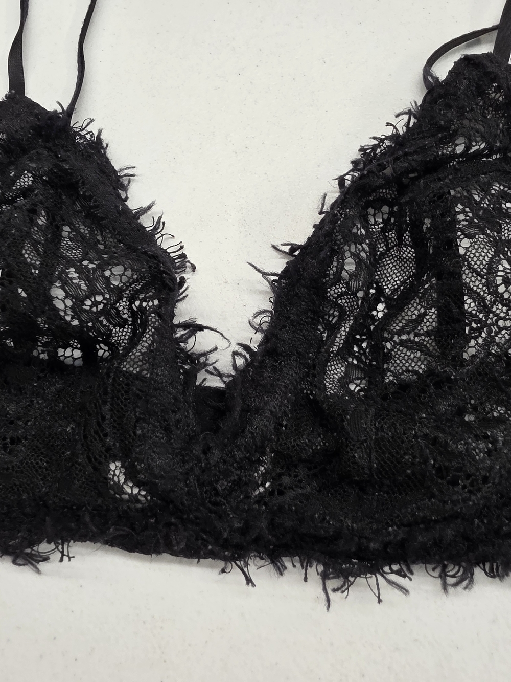 ANINE BING sheer lace bra Black Lace Bralette - Women's Intimates - Picture 9 of 9